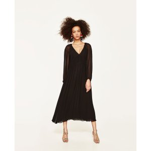 STUDIO LONG - SLEEVED DRESS-DRESSES-WOMAN-SALE | ZARA United States