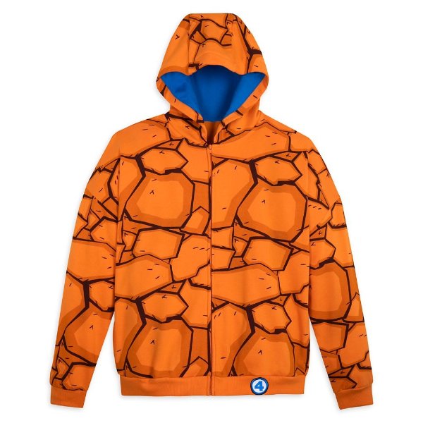 The Thing Zip Hoodie for Adults – Fantastic Four