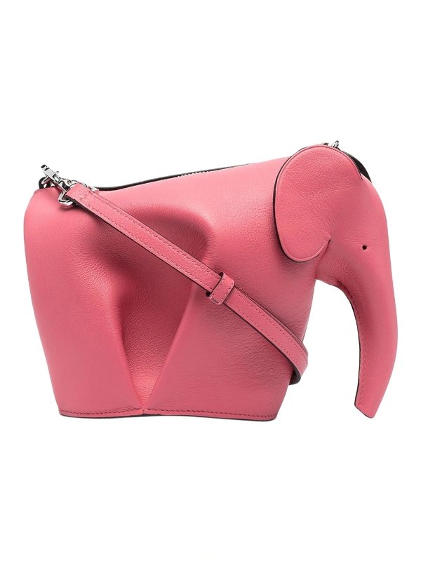 Leather Elephant Mini Bag, New Candy