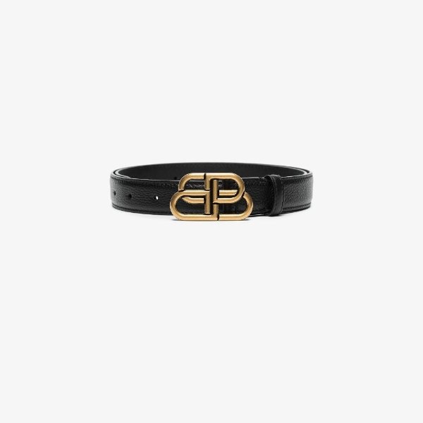 Black BB leather belt | Browns