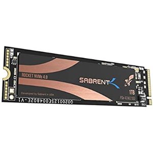 Sabrent internal and external NVMe SSDs