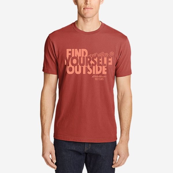 Graphic T-Shirt - Find Yourself Outside