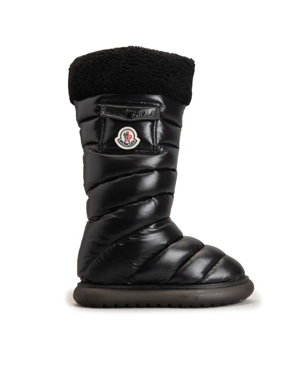 Gaia Quilted Nylon Pocket Snow Boots