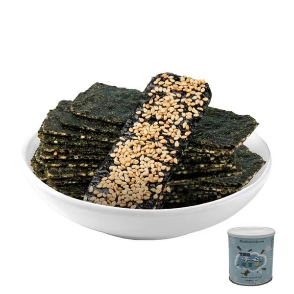 MushroomStorm Seasame Seaweed Chips 80g