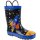 Rain Boots for Girls and Boys, Easy on Handles, Fun Prints,Waterproof,Toddlers & Kids, Ages 2+
