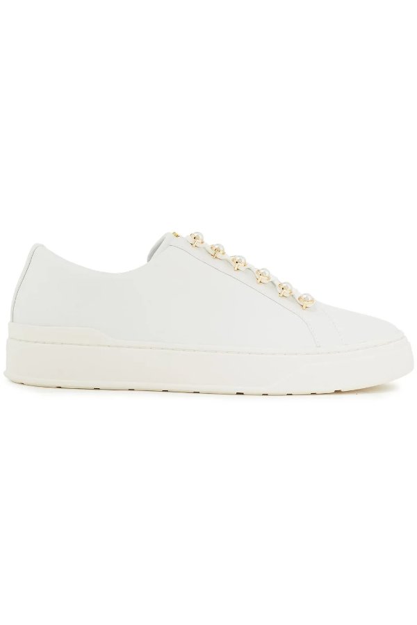 Excelsa embellished leather sneakers