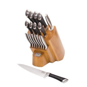 Chicago Cutlery 不锈钢高碳刀具18件+收纳架套装