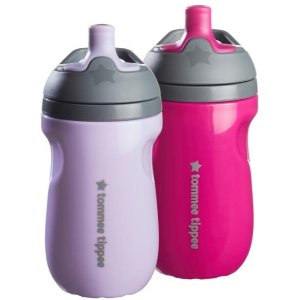 Tommee Tippee Insulated Sportee Bottle, 9oz, Pack of 2