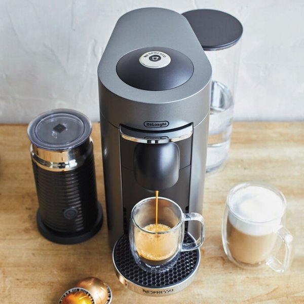 Nespresso VertuoPlus 胶囊咖啡机+奶泡机