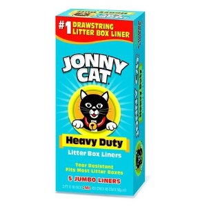Jonny Cat 猫砂盆超结实覆盖袋 5个