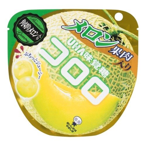 Yamibuy- 日本UHA悠哈 味觉糖 纯正100%蜜瓜口感果汁软糖 40g