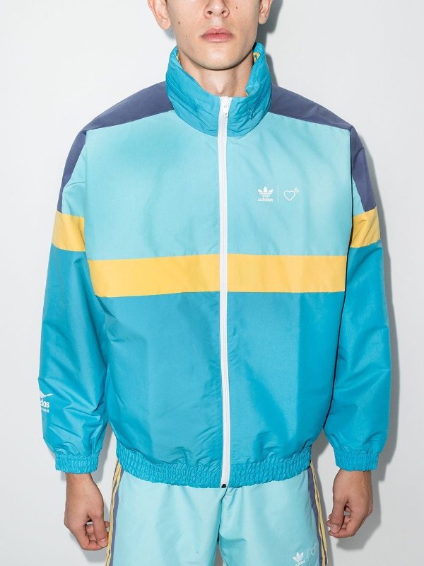 x Human Made colour-block sports jacket