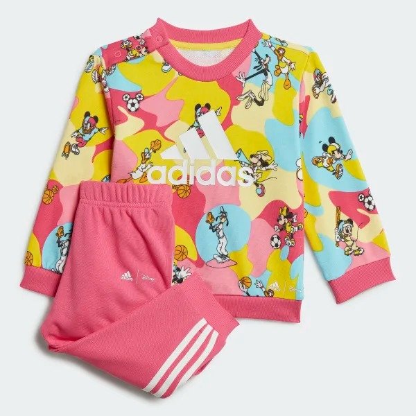 Adidas x Disney 女婴幼童卫衣套装