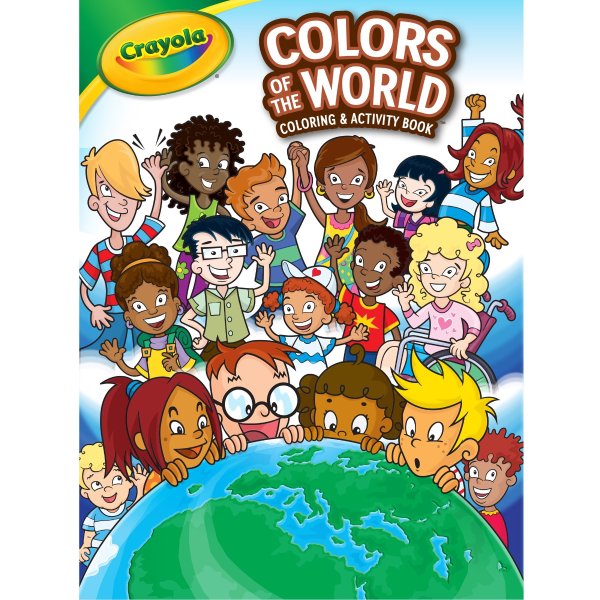 Colors of the World Coloring Book, Gift for Kids, 48 Pages