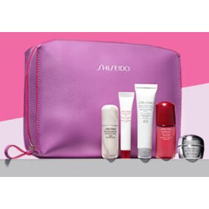 with Your Purchase of Any 2 Shiseido Skincare Items @ Nordstrom