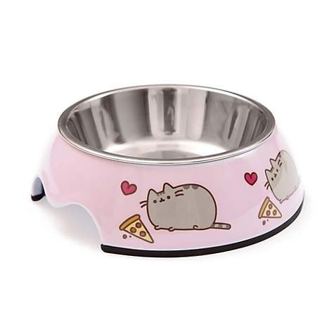 Pizza Stainless Steel Cat Bowl | Petco