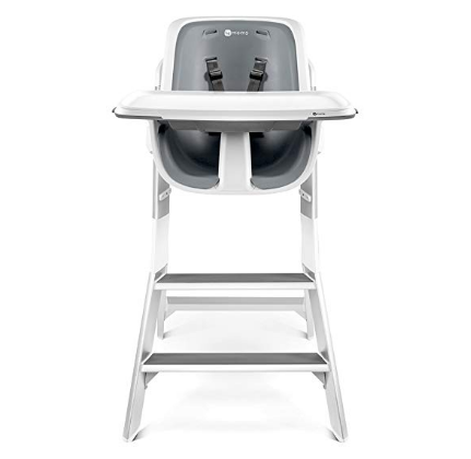 high chair - easy to clean with magnetic, one-handed tray attachment