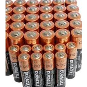 Duracell 30-Pack AA w/ 10-Pack AAA Batteries