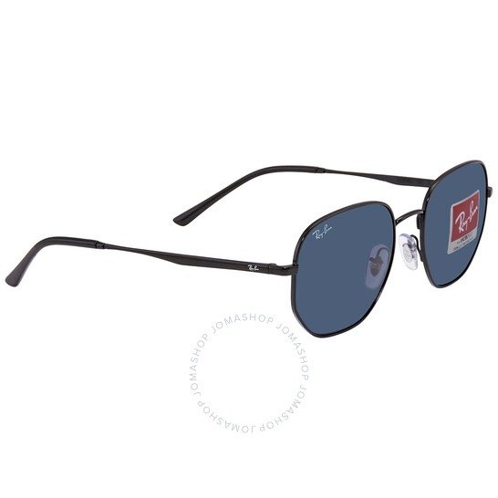 Ray Ban Dark Blue Geometric Unisex Sunglasses RB3682 002/80 51