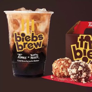 Tim Hortons Co-created with Justin Bieber Brings Biebs Brew