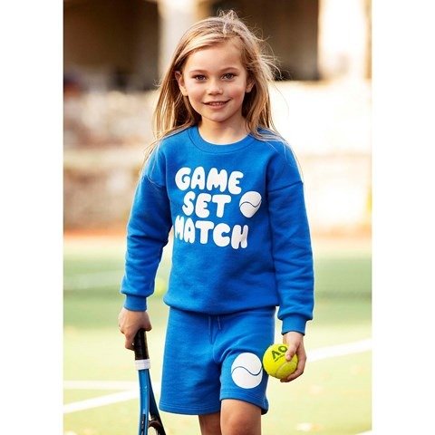 Blue Game Sweatshirt | AlexandAlexa