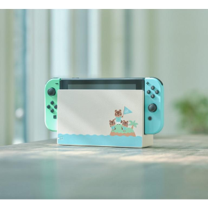 《动物森友会》限定版 Nintendo Switch 游戏主机