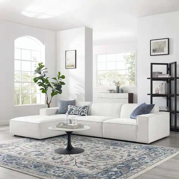 Restore 4-Piece Sectional Sofa - White