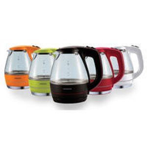 Ovente KG83 Series Illuminated Cordless Electric 1.5L Glass Kettle