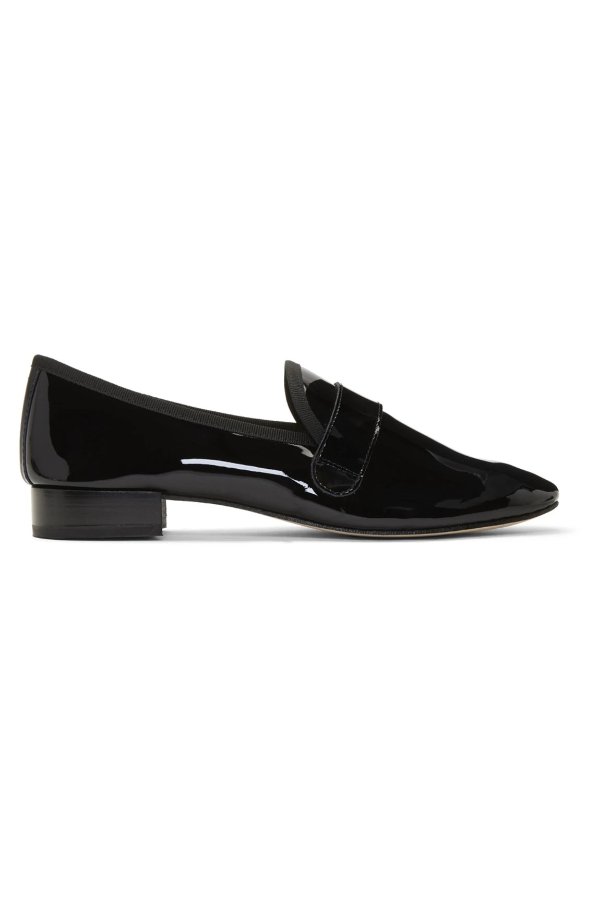 Black Patent Michael Loafers