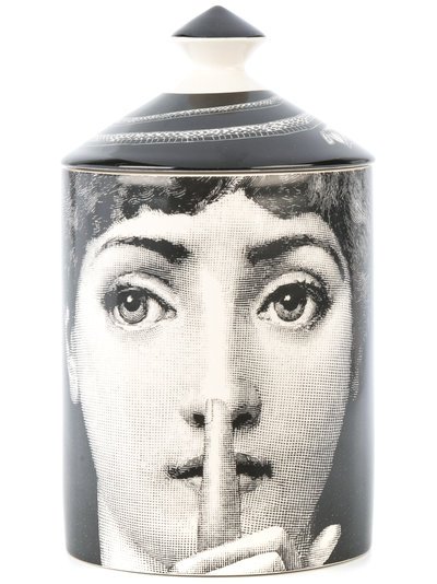 Fornasetti face print candle