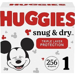 HuggiesSnug & Dry 1号尿不湿 (8-14 lbs), 256 片