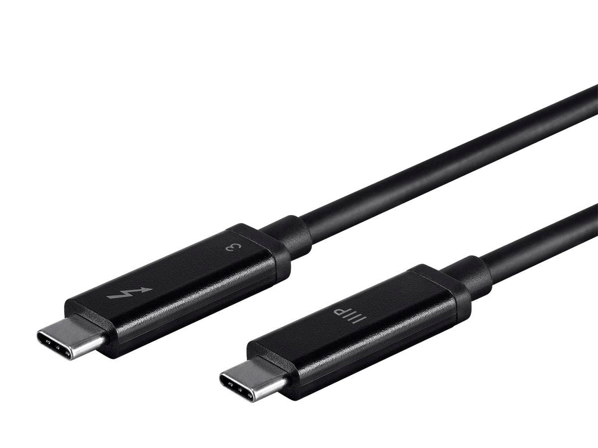 2米 雷电3 数据线！ Monoprice Thunderbolt 3 (40 Gbps) USB-C Cable 2m