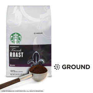 Starbucks French Roast Dark Roast Ground Coffee, 28 Ounce