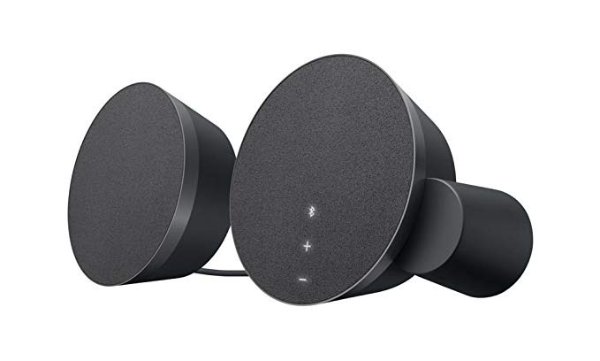 MX Sound 2.0 Multi Device Stereo Speakers with premium digital audio for desktop computers, laptops, and Bluetooth-enabled