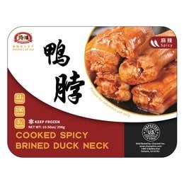 CHUN WEI KITCHEN Cooked Spicy Brined Duck Neck 400g
