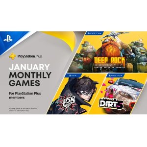 PlayStation Plus games for January