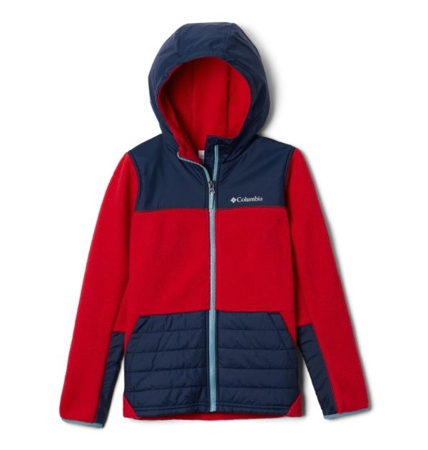 Boys' Rugged Ridge Full Zip Hybrid Sherpa Jacket