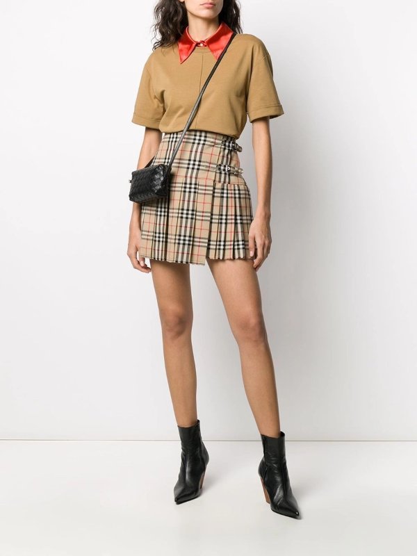 Classic Check Kilt Mini Skirt