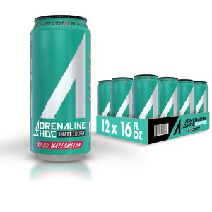 A SHOC Performance Energy Drink, Watermelon, 16 Ounce Can
