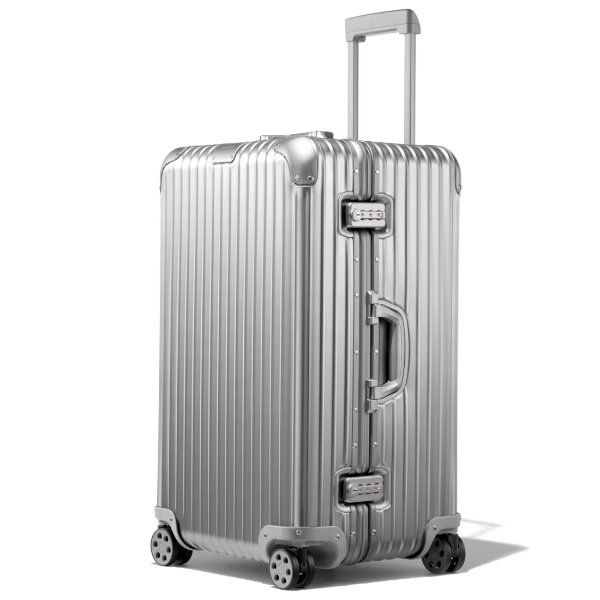 Original Trunk Large Aluminum Suitcase | Silver | RIMOWA