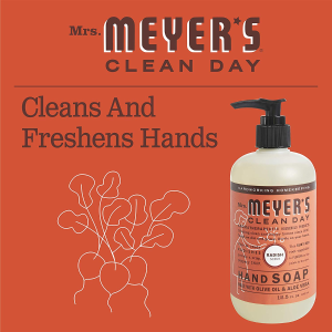 Mrs. Meyer’s Clean Day Liquid Hand Soap,12.5 ounce bottle