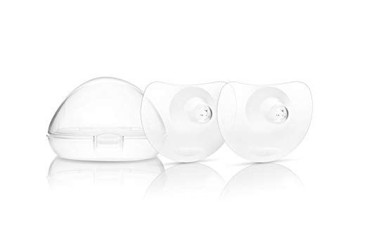 Contact Nipple Shield with Carrying Case, 2 Count, 20mm