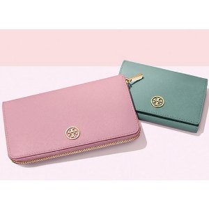 with $250 Wallet Purchase @ Tory Burch