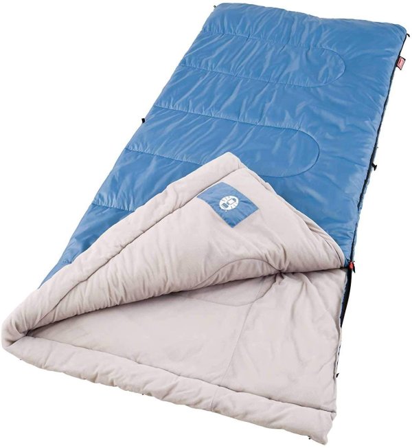 Sun Ridge 40°F Warm Weather Sleeping Bag, Blue