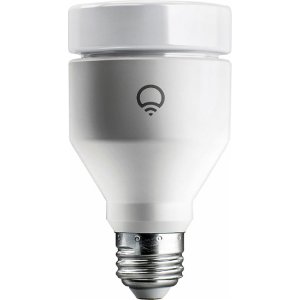 LIFX - 1100-Lumen, 11W Dimmable A19 LED Light Bulb, 75W Equivalent - Multicolor
