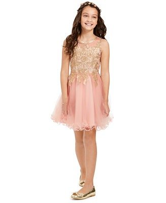 Big Girls Embellished Ballerina Dress