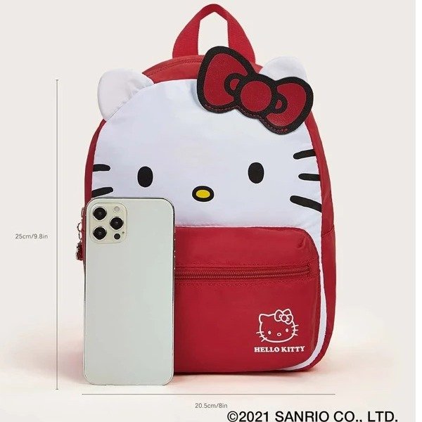 X Hello Kitty and Friends Girls Cartoon Design Backpack