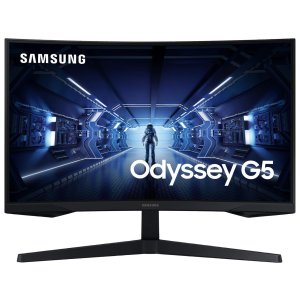 史低价：SAMSUNG Odyssey G5 C32G57T 32" 2K 144Hz 1ms 曲面显示器