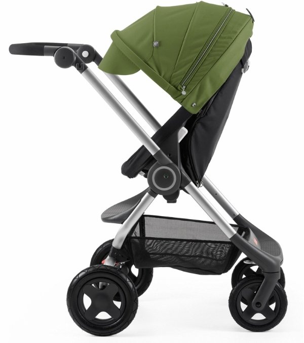 Scoot Complete Stroller - Black/Green