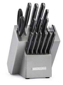 KitchenAid - KKFSS16CS - Architect® Series Classic Forged Cutlery 16 Piece  Set-KKFSS16CS